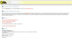 Desktop Screenshot of global-stores.cz
